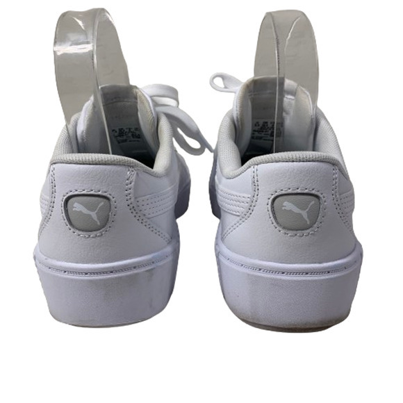PUMA White Smash Platform v2 Classic Sneakers - Picture 10 of 14